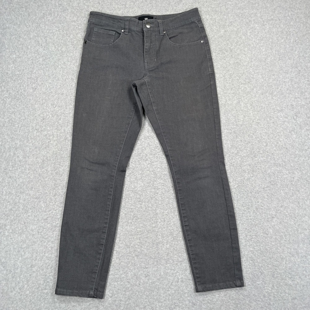 Under 510 Jeans Mens 28x27 (28x26) Gray Slim Fit Short Kings Stretch Denim U510
